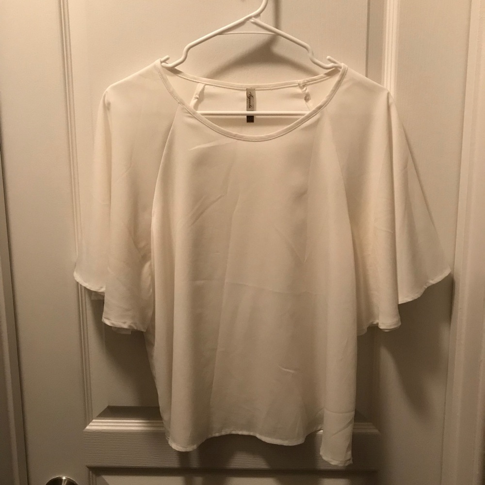 Flowy Cream Blouse